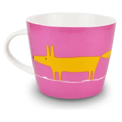Scion Mr Fox Mug - Pink/Orange