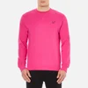 McQ Alexander McQueen Men's Coverlock Crew Sweatshirt - Iconic Pink - Image 1