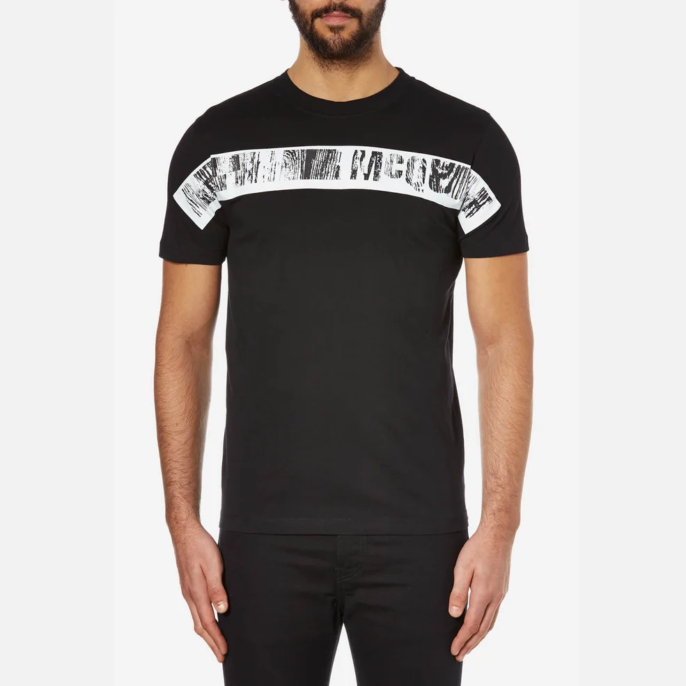 McQ Alexander McQueen Men's Short Sleeve Crew T-Shirt - Darkest Black Image 1
