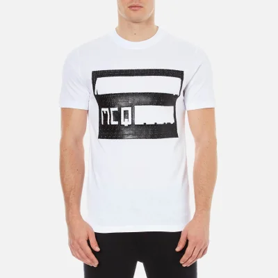 McQ Alexander McQueen Men's McQ Logo Crew T-Shirt - Optic White