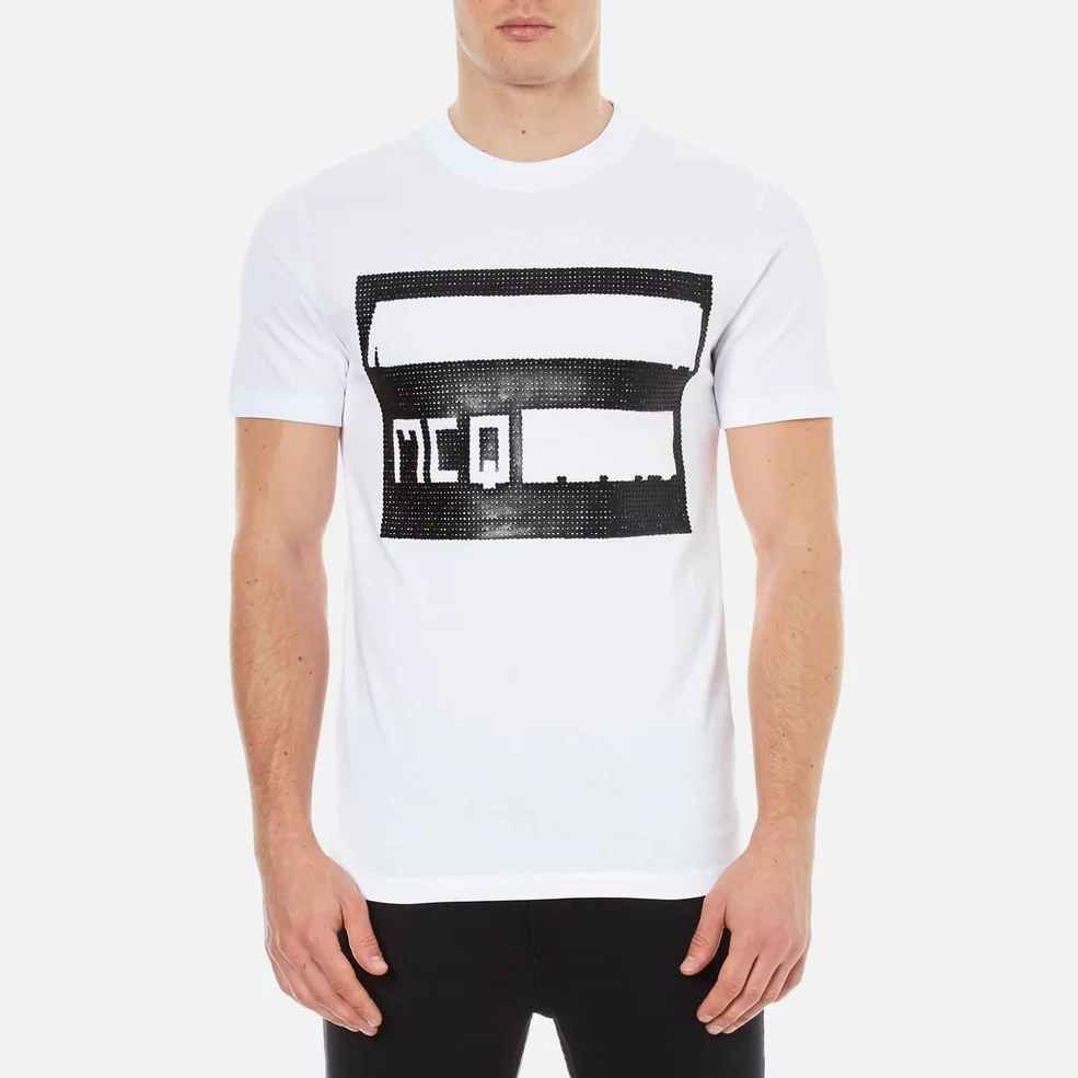 McQ Alexander McQueen Men's McQ Logo Crew T-Shirt - Optic White Image 1
