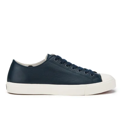 PS by Paul Smith Men's Indie Leather Cupsole Trainers - Galaxy Mono Lux