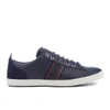 PS by Paul Smith Men's Osmo Leather Low Top Trainers - Galaxy Mono Lux - Image 1