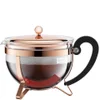 Bodum Chambord Copper Plated Teapot - Image 1