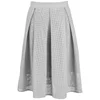 Great Plains Women's Square Route PU Skirt - Grey - Image 1