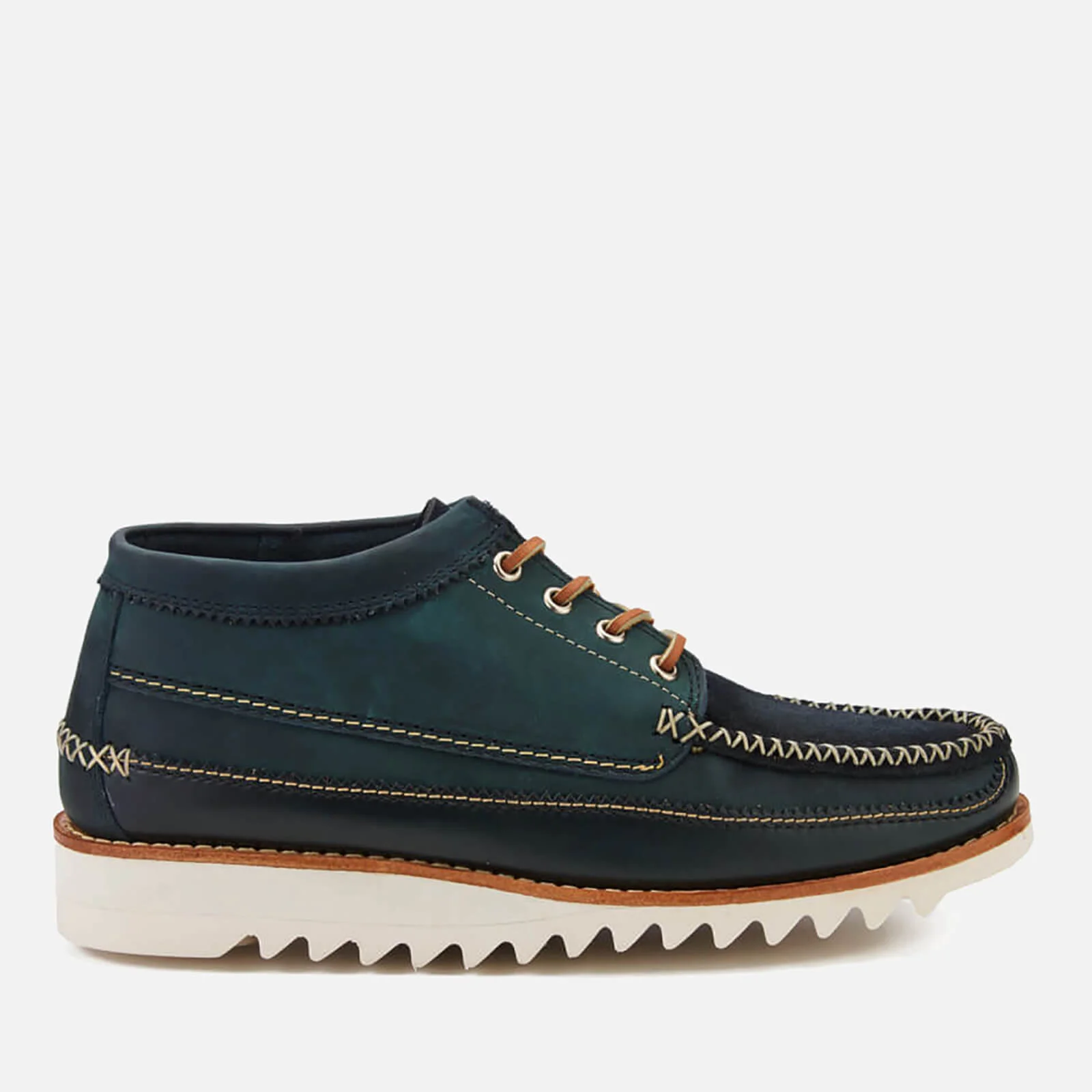 Bass Weejuns Men's Lyndon Low Moc Shoes - Navy Image 1