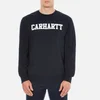 Carhartt Men's College Sweatshirt - Navy/White - Image 1