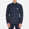 Carhartt Men's Long Sleeve Tony Shirt - Navy Rigid - Image 1