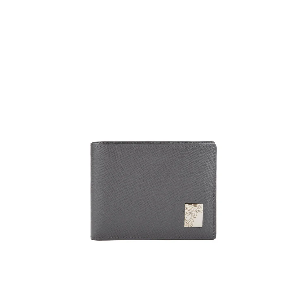 Versace Collection Men's Bi Fold Wallet - Nero Image 1