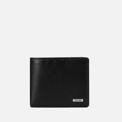Calvin Klein Men's Rail Logo Slimfold Wallet - Black