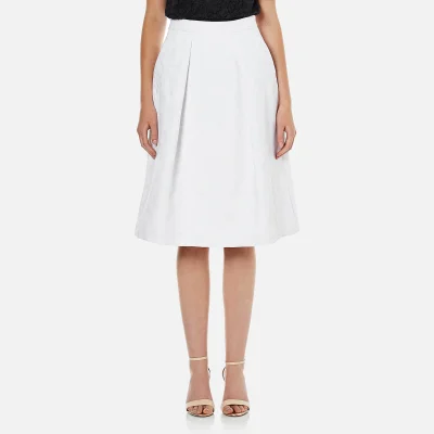 MICHAEL MICHAEL KORS Women's Pocket Pleat Skirt - White