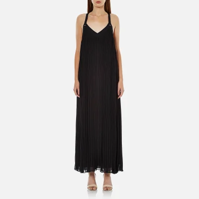MICHAEL MICHAEL KORS Women's Pleated Grommet Dress - Black