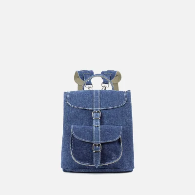 Grafea Women's Denim Small Backpack  - Denim