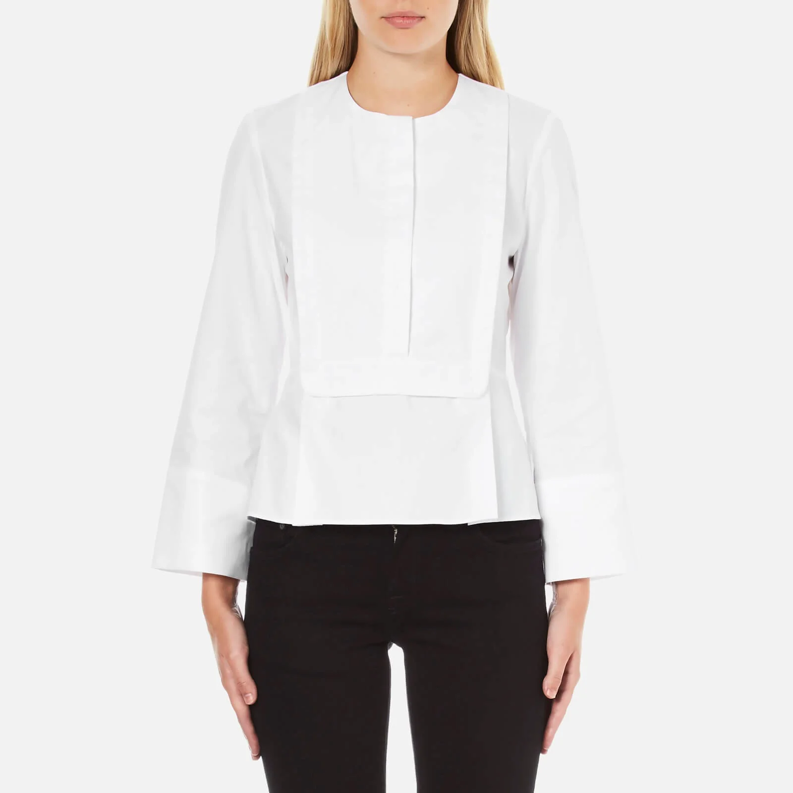 Carven Women's Wide Sleeve Shirt - White Image 1