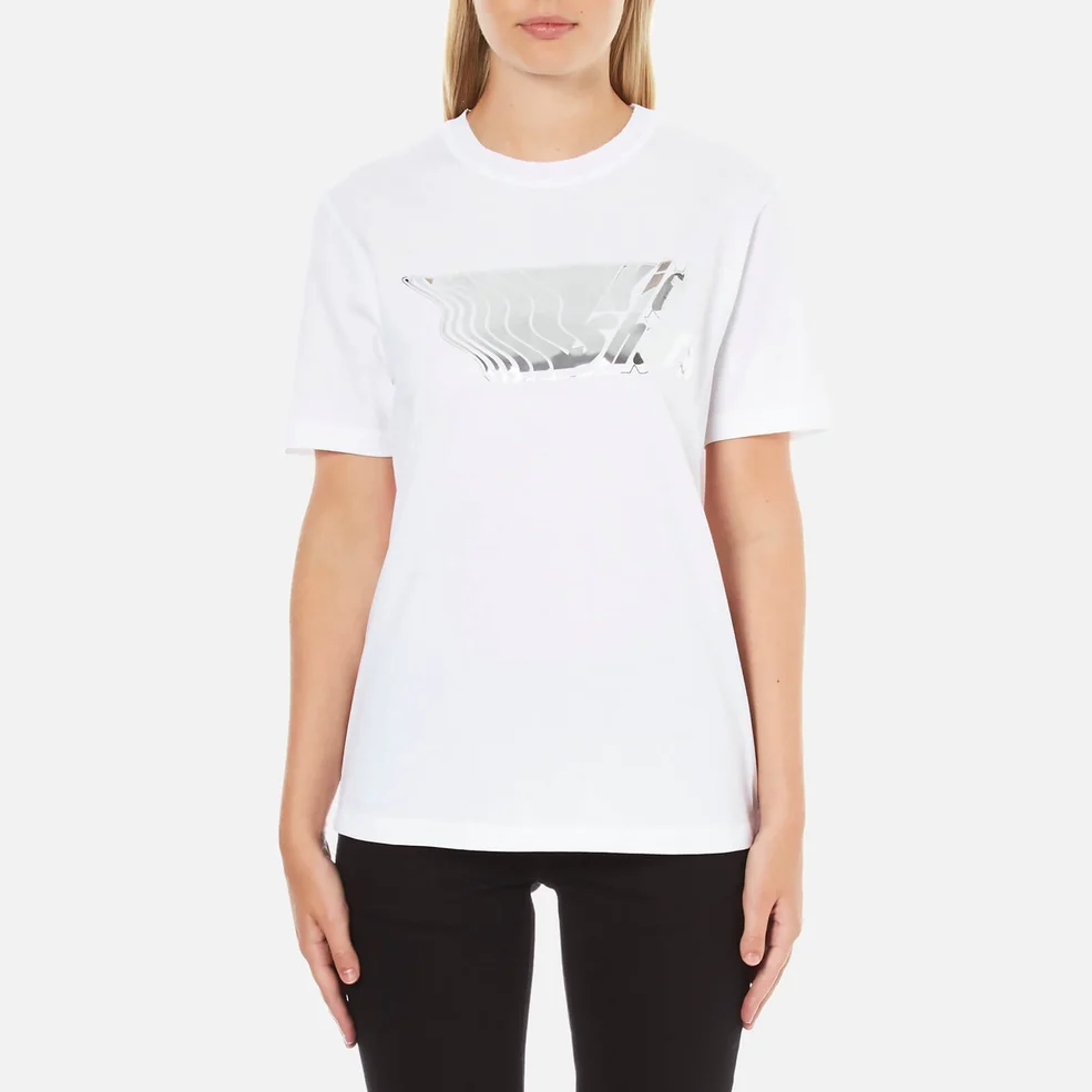 Carven Women's Kid Shark T-Shirt - White Image 1
