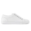 ETQ. Men's Low Top 1 Leather Trainers - White - Image 1
