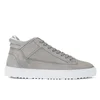 ETQ. Men's Mid Top 2 Leather Trainers - Alloy - Image 1