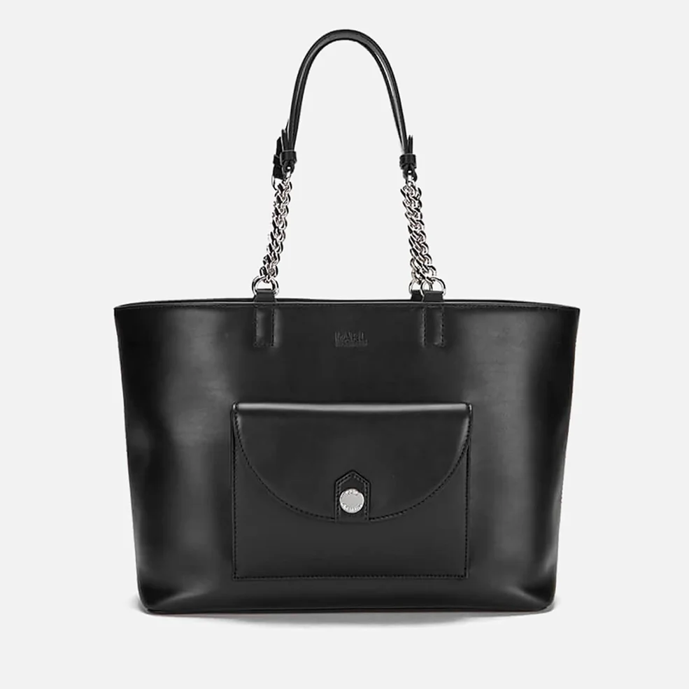 Karl Lagerfeld Women's K/Chain Shopper Bag - Black Image 1