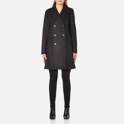A.P.C. Women's Double Breasted Coat - Navy