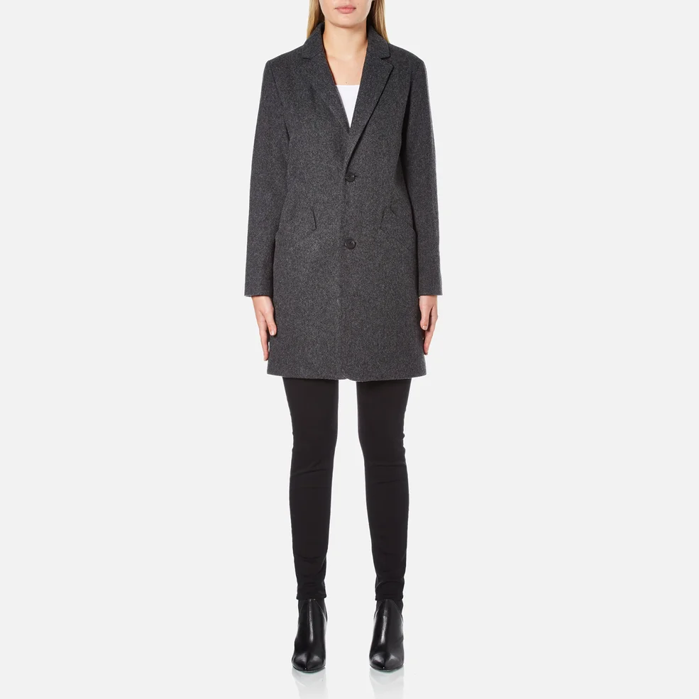 A.P.C. Women's Single Breasted Coat - Grey Image 1