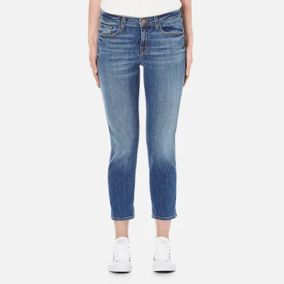 J Brand Women's Sadey Slim Straight Jeans - Old Rose