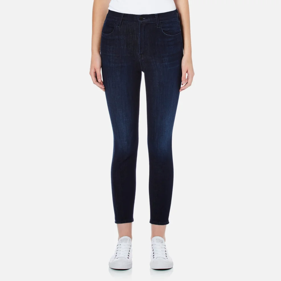 J Brand Women's Alana High Rise Crop Jeans - Daring Image 1