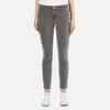 J Brand Women's Zion Mid Rise Skinny Jeans with Button Pockets - Distressed Silver Fox - Image 1