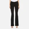 J Brand Women's Maria Flare Jeans - Seriously Black - Image 1