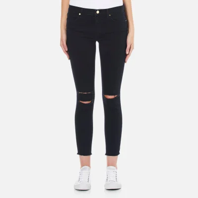 J Brand Women's Ankle Mid Rise Skinny Photoready Jeans - Blue Mercy