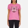 KENZO Women's Tiger Embroidered T-Shirt - Begonia - Image 1