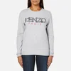 KENZO Women's Paris Logo Sweatshirt - Light Grey - Image 1