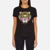 KENZO Women's Tiger Embroidered T-Shirt - Black - Image 1