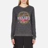 KENZO Women's Tenamie Flower Sweatshirt - Dark Grey - Image 1