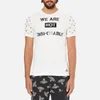 Vivienne Westwood Anglomania Men's We Are Not Disposable T-Shirt - White - Image 1