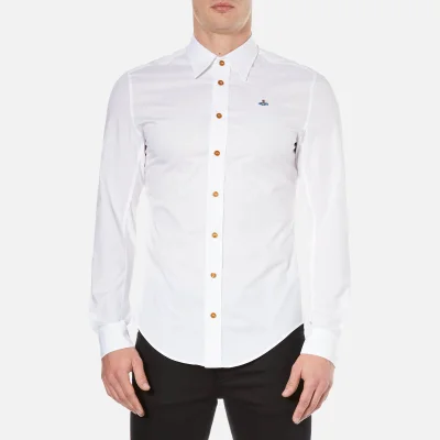 Vivienne Westwood Men's Poplin Stretch Shirt - White