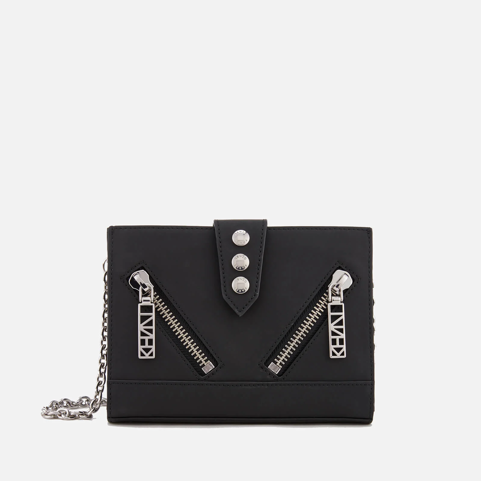 KENZO Women's Kalifornia Wallet on a Chain Crossbody Bag - Black Image 1