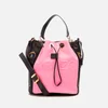 KENZO Women's Kombo Bucket Bag - Pink/Bordeaux - Image 1