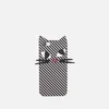 Lulu Guinness Women's Kooky Cat Stripe iPhone 6 Case - Black/White - Image 1