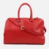 Lulu Guinness Women's Vivienne Medium Smooth Leather Tote Bag - Red - Image 1