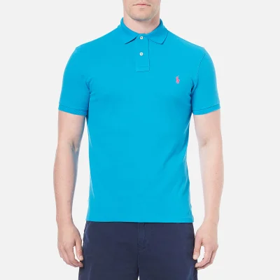 Polo Ralph Lauren Men's Custom Fit Polo Shirt - Maui Blue