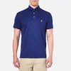 Polo Ralph Lauren Men's Pima Cotton Polo Shirt - Navy - Image 1