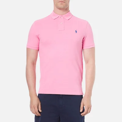Polo Ralph Lauren Men's Custom Fit Polo Shirt - Heritage Pink