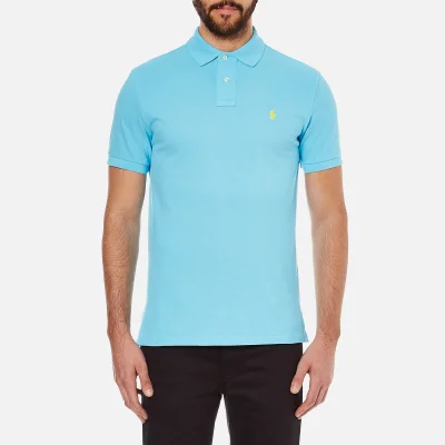 Polo Ralph Lauren Men's Custom Fit Polo Shirt - French Turquoise