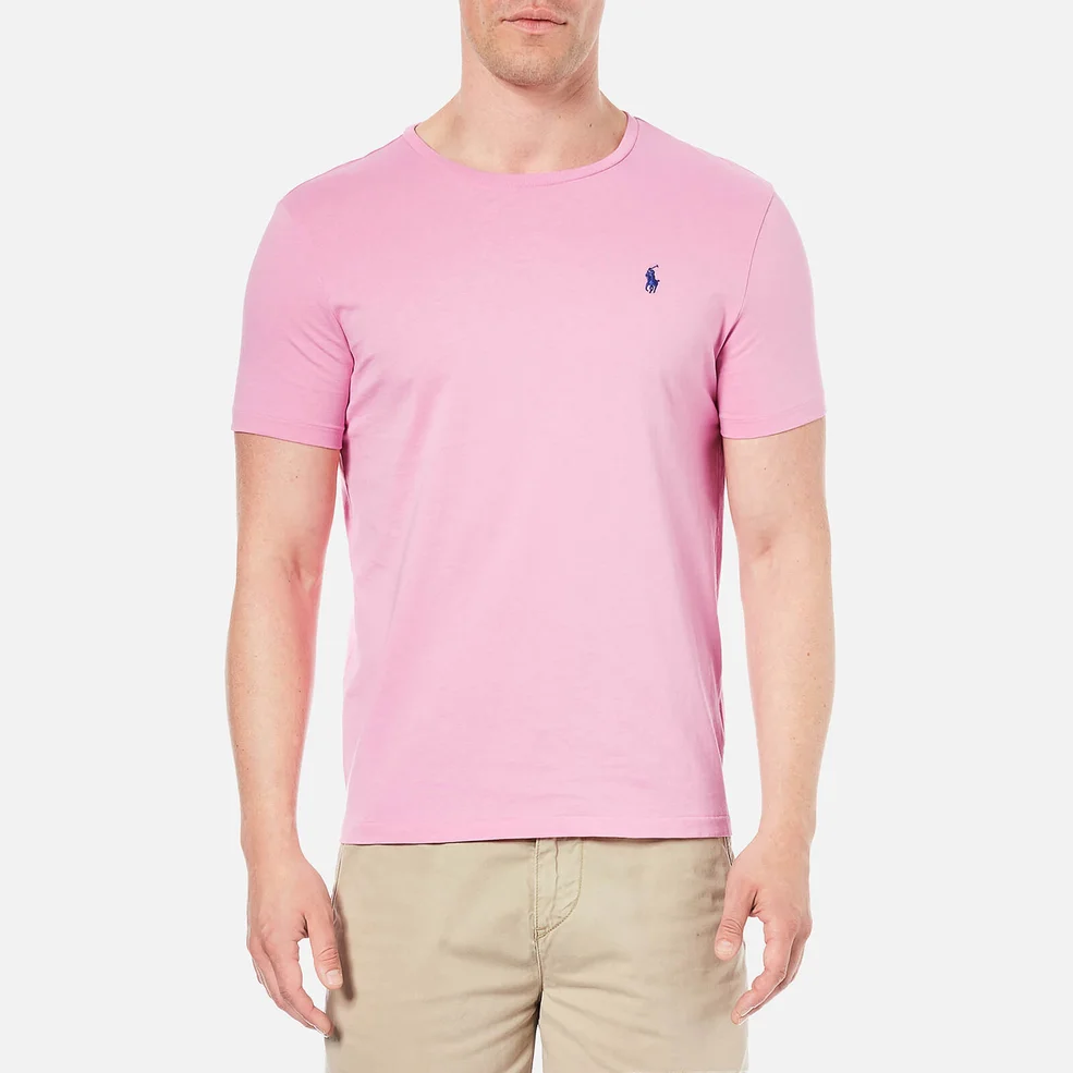 Polo Ralph Lauren Men's Crew Neck T-Shirt - Caribbean Pink Image 1