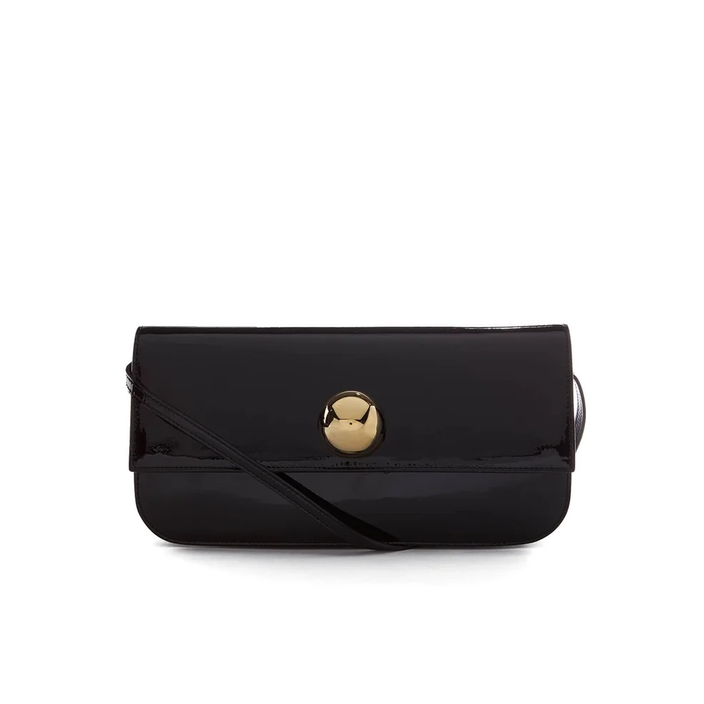Vivienne Westwood Women's Mirror Ball Clutch Bag with Shoulder Strap - Black Image 1