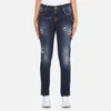 Vivienne Westwood Anglomania Women's New Billy Organic Jeans - Distressed Blue - Image 1