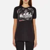 Vivienne Westwood Anglomania Women's Organic Cotton Orb Block T-Shirt - Black - Image 1