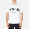 MSGM Men's Logo Short Sleeve T-Shirt - White - Image 1