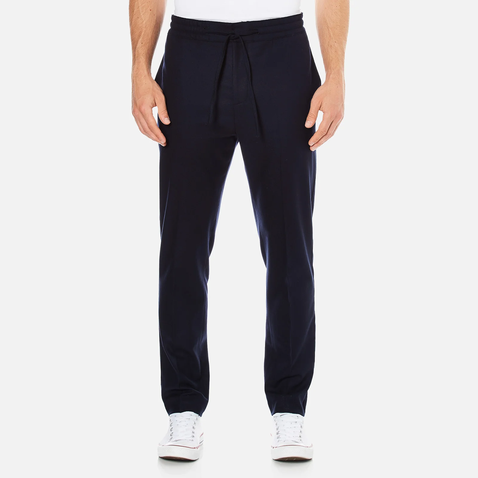 MSGM Men's Casual Fit Trousers - Navy Image 1