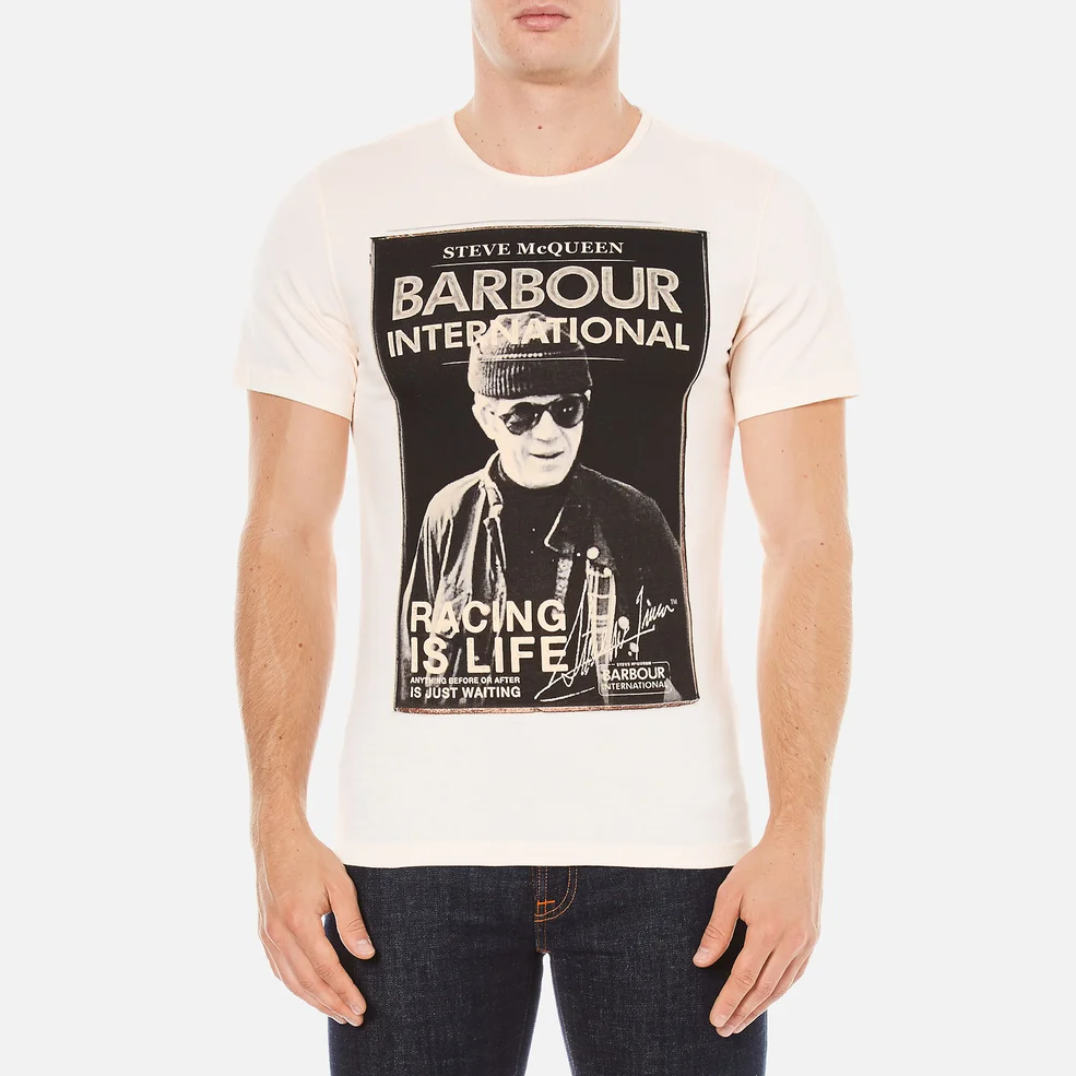 Barbour X Steve McQueen Men's Apex T-Shirt - Neutral Image 1
